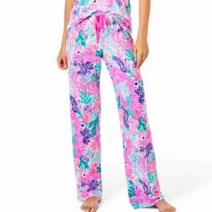 lilly pulitzer pajama pant shell of a time XL‎